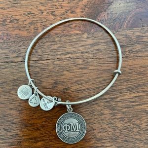 Alex and Ani Phi Mu Sorority bracelet